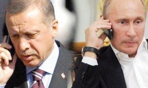 CUMHURBASKANI TAYYIP ERDOGAN, RUSYA LIDERI VLADIMIR PUTIN ILE 20 DAKIKA SUREN BIR TELEFON GORUSMESI YAPTI. GORUSMEDE, TEROR SALDIRILARININ AKABINDE DUZENLENEN OPERASYONLAR VE BOLGESEL KONULAR ELE ALINDI. PUTIN, SURUC'TAKI SALDIRIDA OLEN SIVILLER, SEHIT OLAN ASKER VE POLISLER ICIN TAZIYE DILEKLERINI ILETTI.