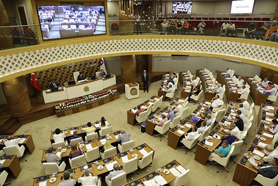 Büyükşehir Meclisi’nden Elmalı’ya geçmiş olsun mesajı