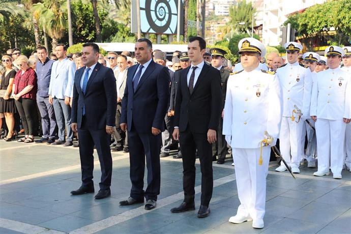 30 AĞUSTOS ZAFER BAYRAMI KUTLAMALARI BAŞLADI 30 AĞUSTOS ZAFER BAYRAMI KUTLAMALARI BAŞLADI