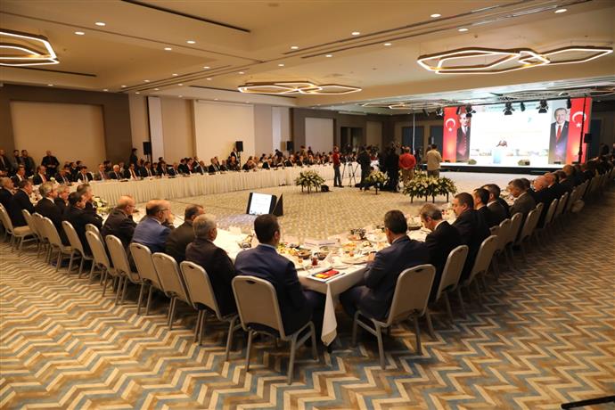 TURİZM DEĞERLENDİRME TOPLANTISI YAPILDI TURİZM DEĞERLENDİRME TOPLANTISI YAPILDI
