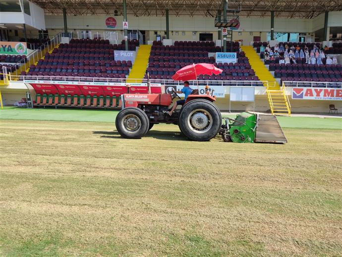 AYTEMİZ ALANYASPOR’UN UEFA’YA KATILMAYA HAK KAZANMASIYLA OBA STADYUMUNDA ÇALIŞMALAR HIZLANDI AYTEMİZ ALANYASPOR’UN UEFA’YA KATILMAYA HAK KAZANMASIYLA OBA STADYUMUNDA ÇALIŞMALAR HIZLANDI