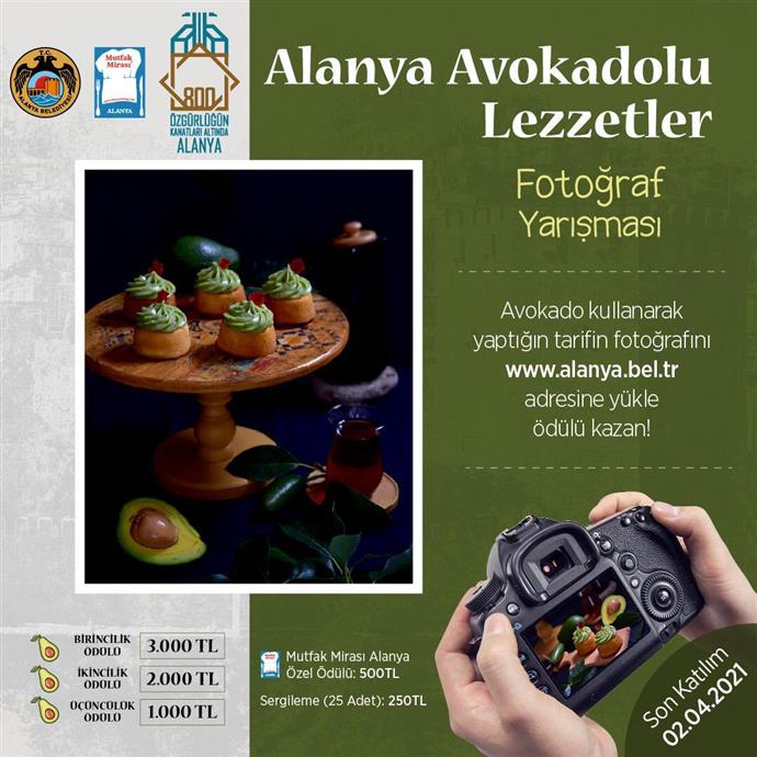 AVOKADOLU LEZZETLER FOTOĞRAF YARIŞMASI BAŞLIYOR AVOKADOLU LEZZETLER FOTOĞRAF YARIŞMASI BAŞLIYOR